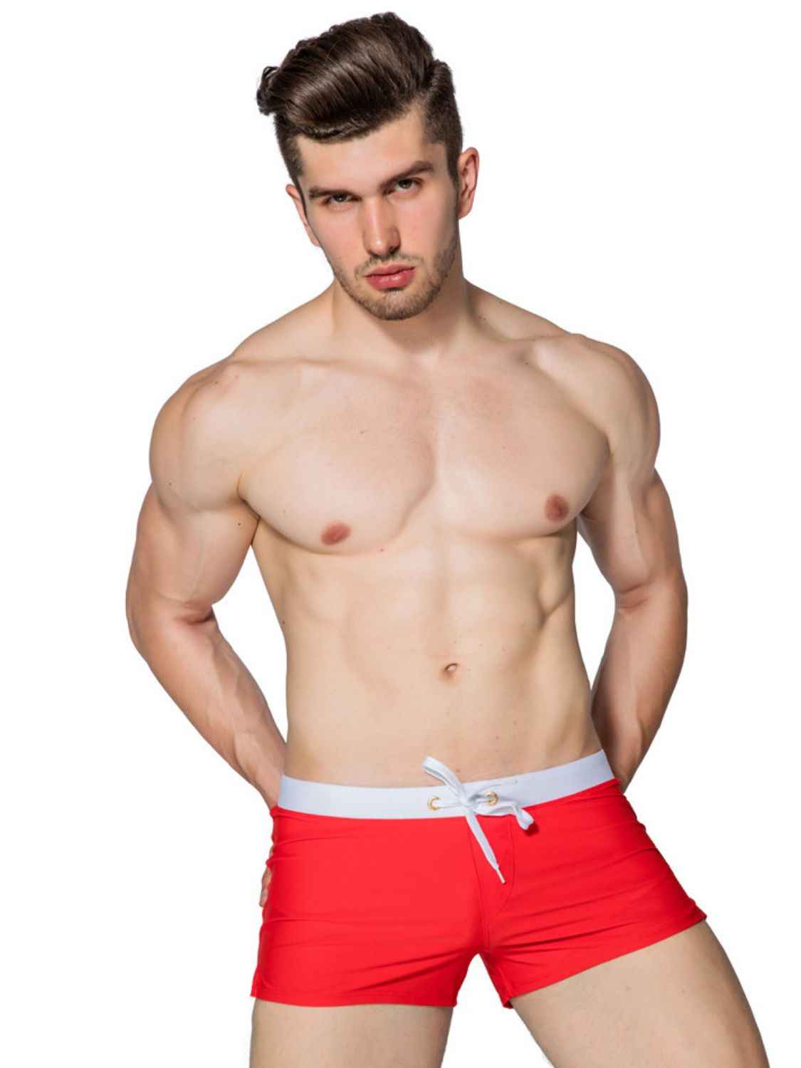 Men's Drawstring Swim Shorts - Damned Threads